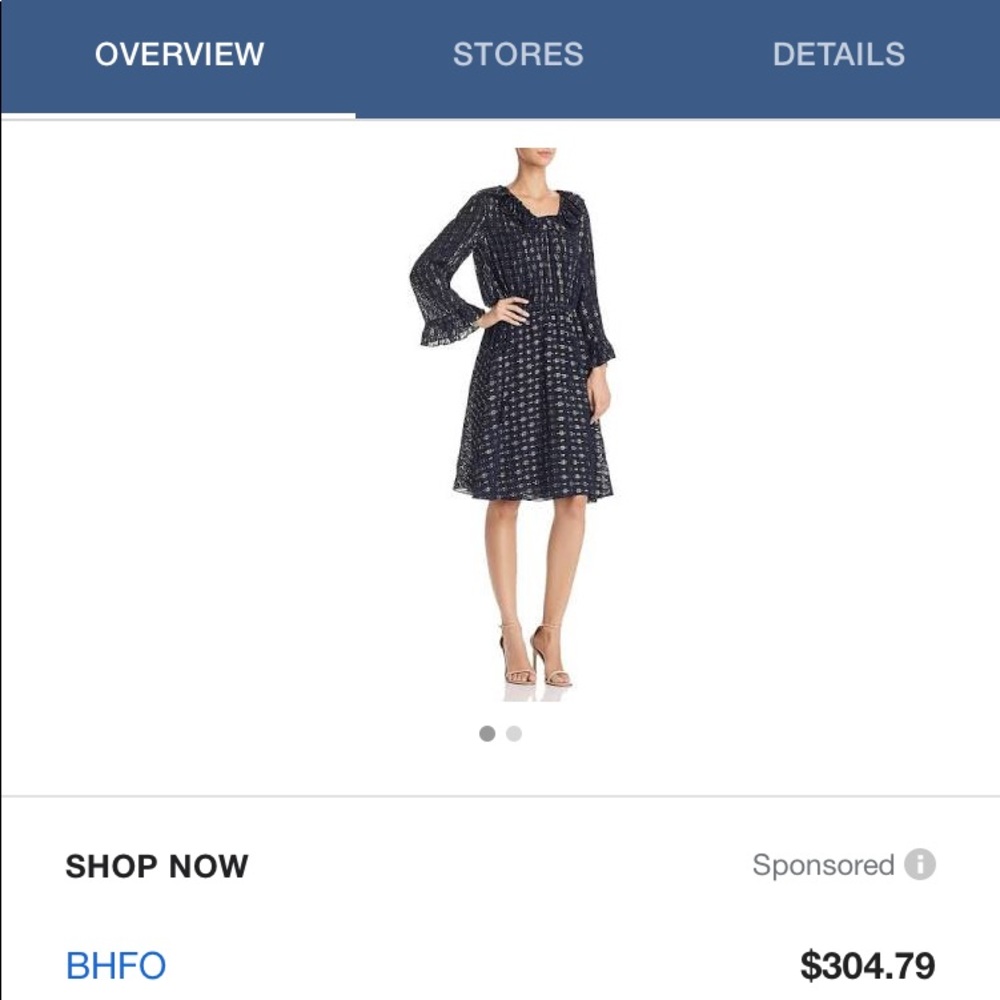 Tory Burch brand new dress size 2-4 - Picture 2 of 2